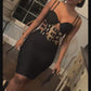 Trenton- SLEEVELESS BANDAGE BODYCON DRESS