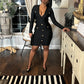 Camden-LONG SLEEVE BANDAGE DRESS