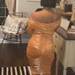 Charlotte-METALLIC OFF SHOULDER DRESS